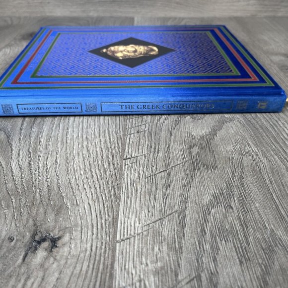 Greek Conquerors Treasures of the World - Stonehenge Press 1982 with foldouts - Picture 3 of 14